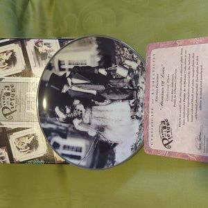 Kim Anderson Pretty as a Picture Commemorative Wedding Art Plate, 1997